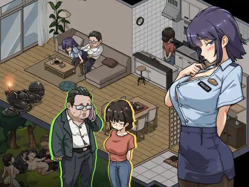 极道无赖EX 女警鮎川光 玩法展示 演示图 2