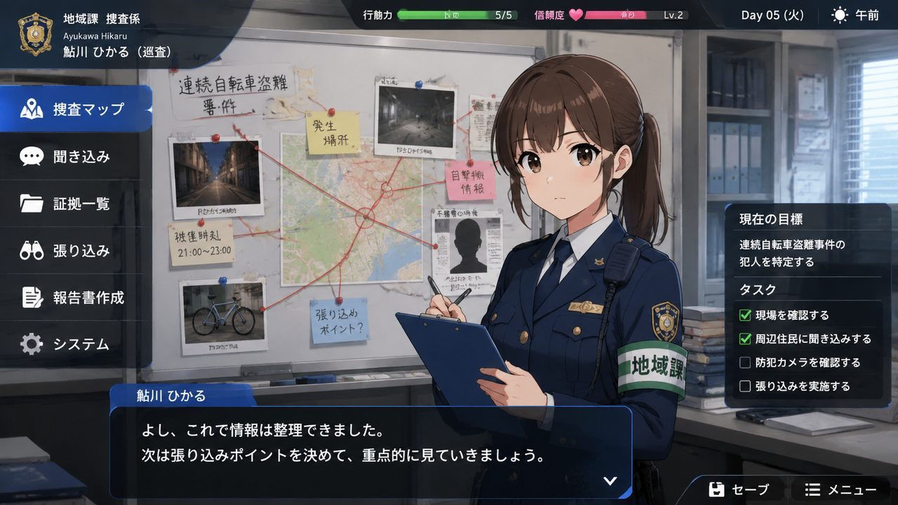 极道无赖EX 女警鮎川光 角色成长 页面配图 3