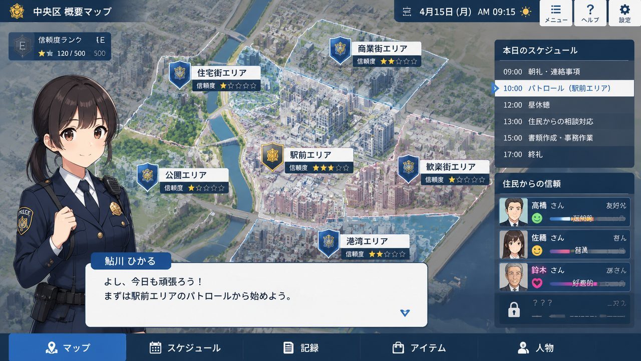 极道无赖EX 女警鮎川光 角色养成 资料图 6