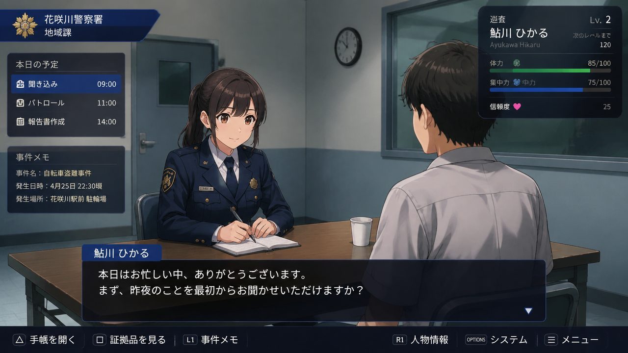 极道无赖EX 女警鮎川光 攻略要点 预览图 1